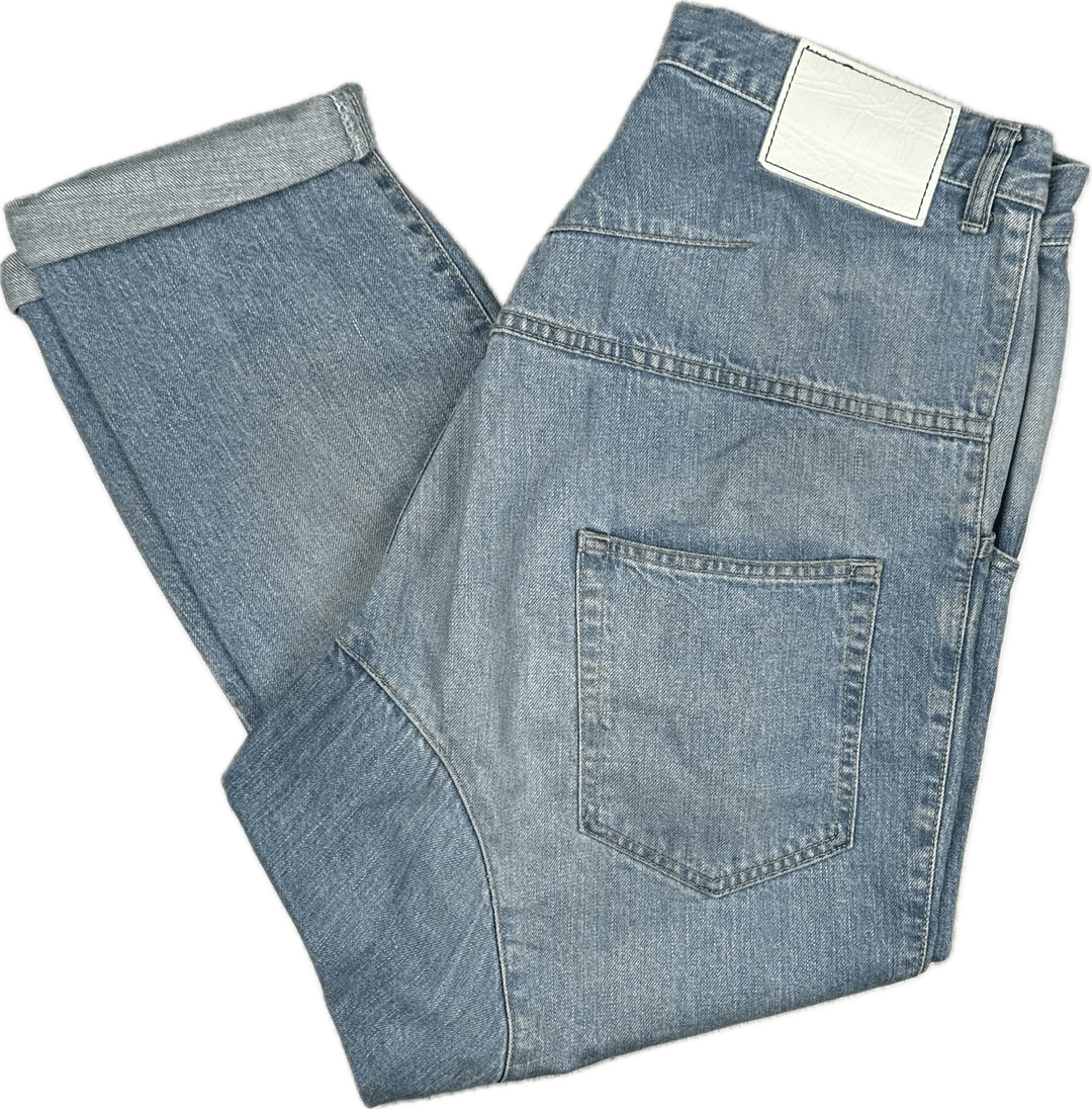 Bassike Made in Japan Super Lo Slung Jean -Size 31