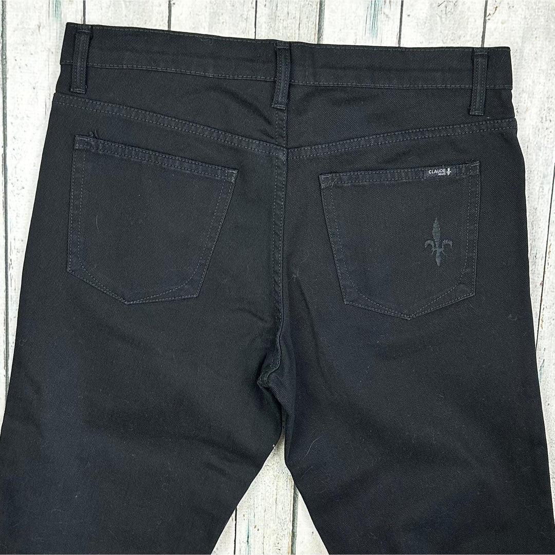 Claude Maus Mens Australian Made Slim Straight Jeans -Size 32 X Long - Jean Pool
