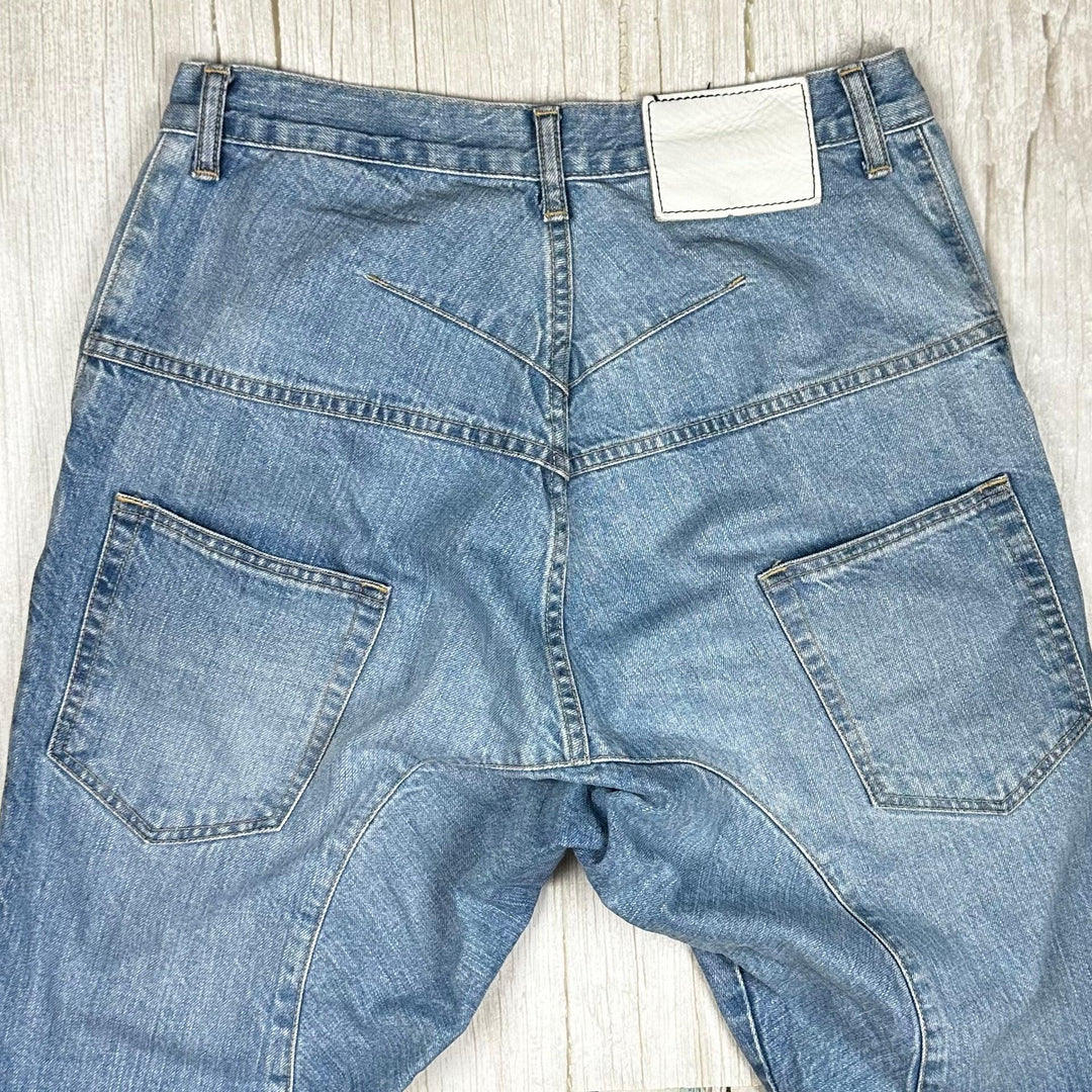 Bassike Made in Japan Super Lo Slung Jean -Size 27