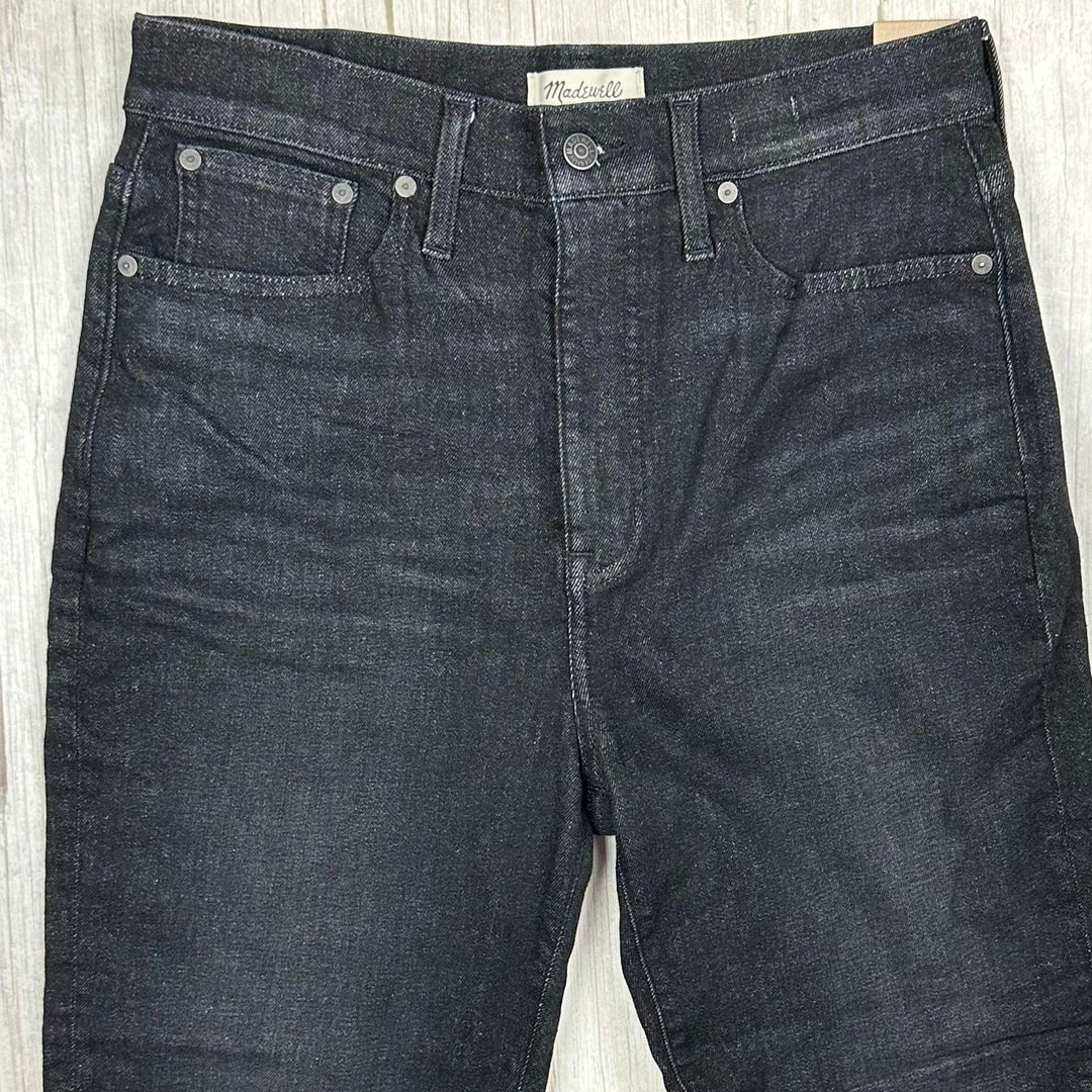 NWT- Madewell Ladies 'The Momjean' Black Jeans- Size 29"