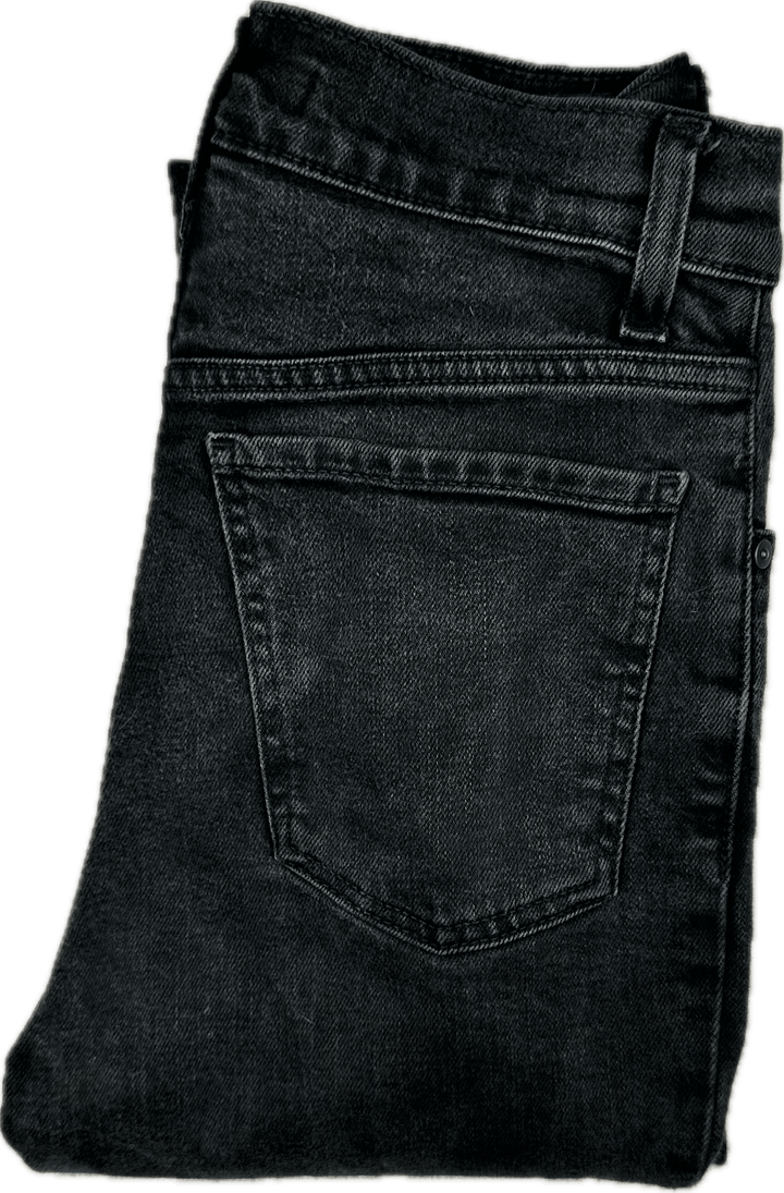 NOBODY 'Frankie Jean' High Rise Ankle Stretch Black Jeans- Size 26