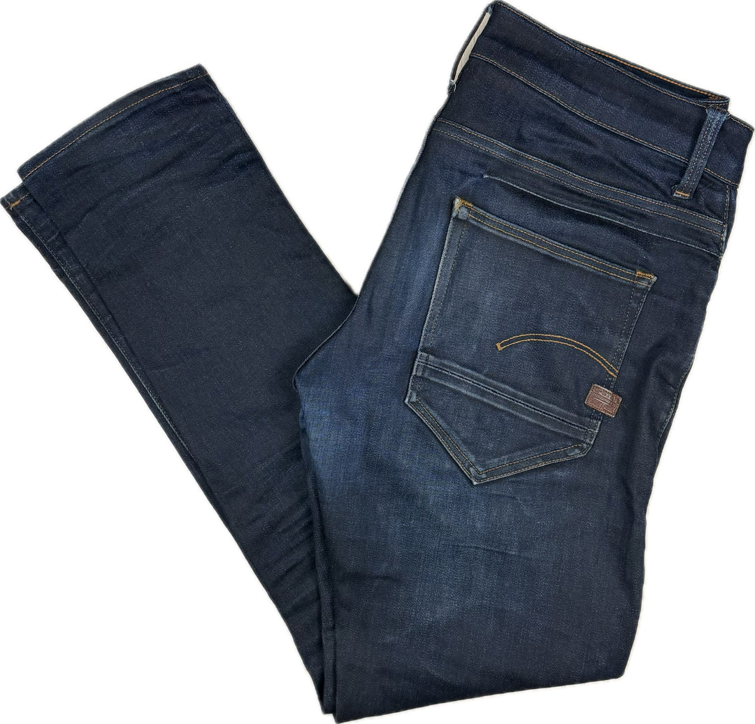 G Star Raw D-STAQ 5 Pocket Slim Stretch Jeans -Size 30/32