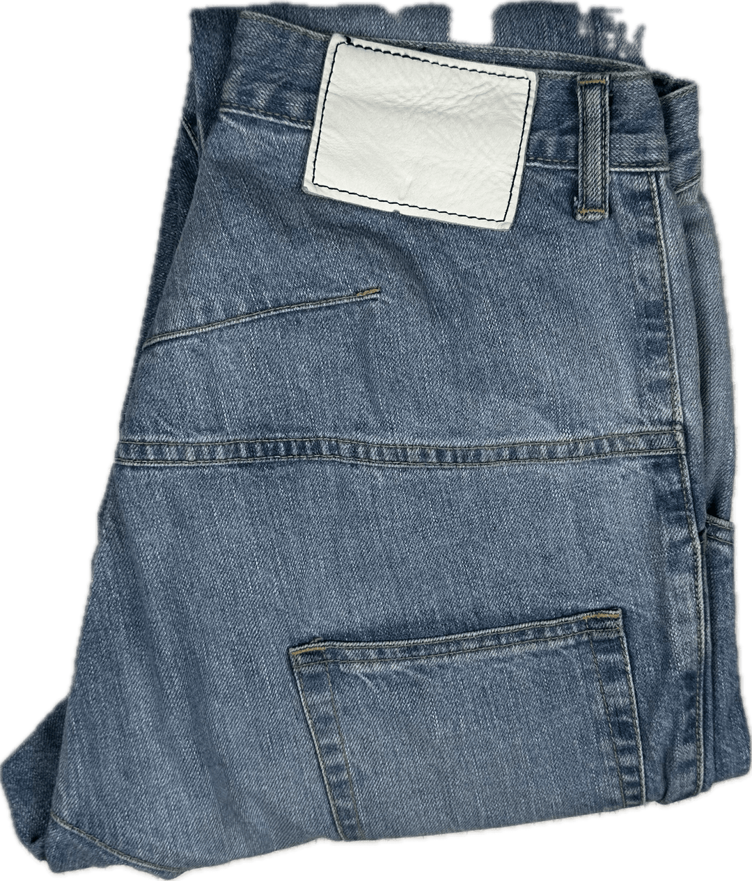 Bassike Made in Japan Super Lo Slung Jean -Size 27