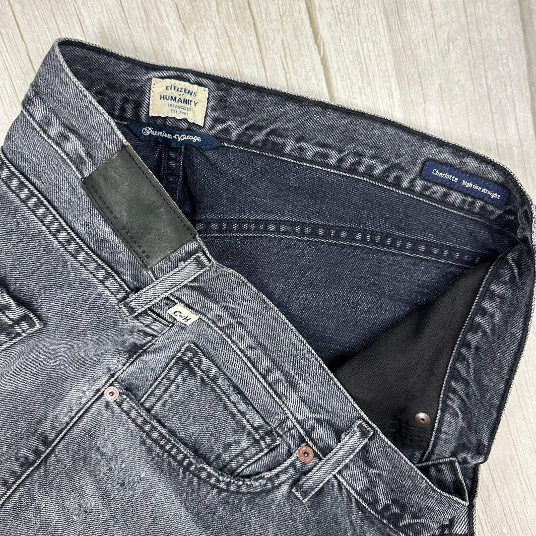 Citizens of Humanity 'Charlotte' High Rise Straight Jeans - Size 31