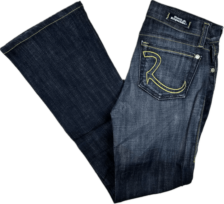 Rock & Republic Y2k 'Kiedis' Low Bootcut Jeans- Size 25