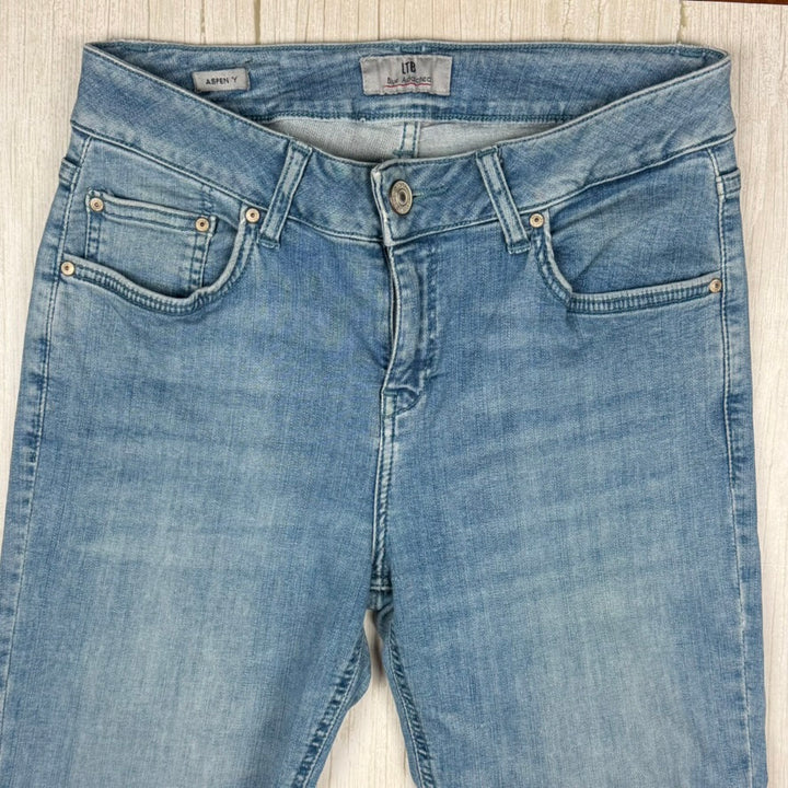 LTB Ladies 'Aspen Y' Mid Rise Slim Straight Jeans -Size 28R