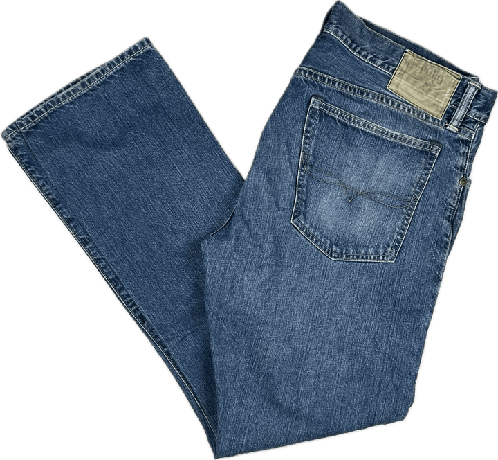 Polo by Ralph Lauren Men's Slim Straight 018 Denim Jeans - Size 35/32