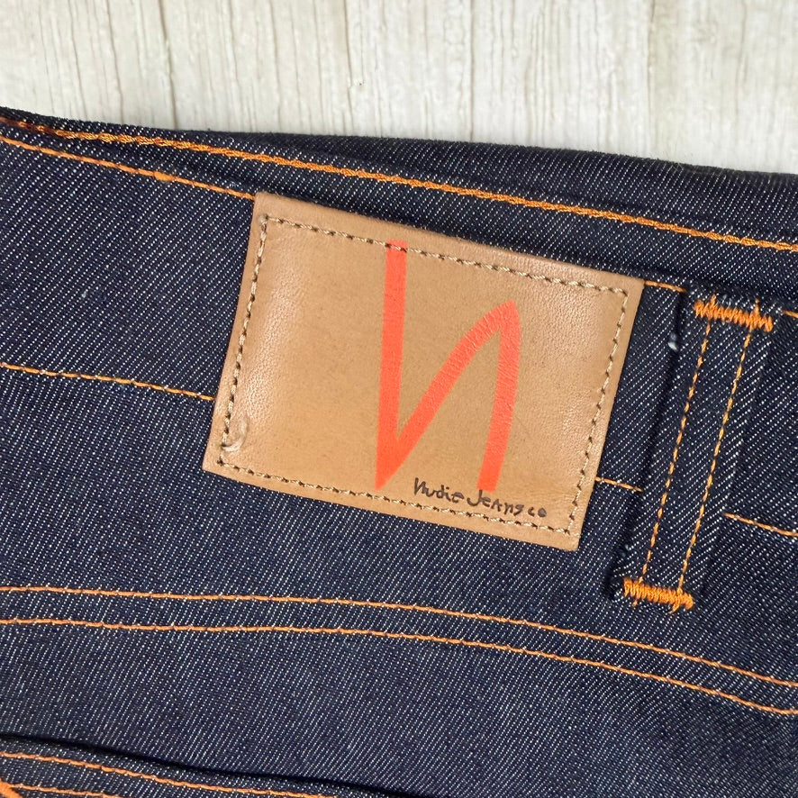 Nudie 'Lean Dean' Dry 16 Dips Wash Organic Cotton Jeans- Size 28S
