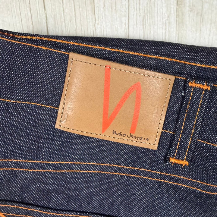 Nudie 'Lean Dean' Dry 16 Dips Wash Organic Cotton Jeans- Size 28S
