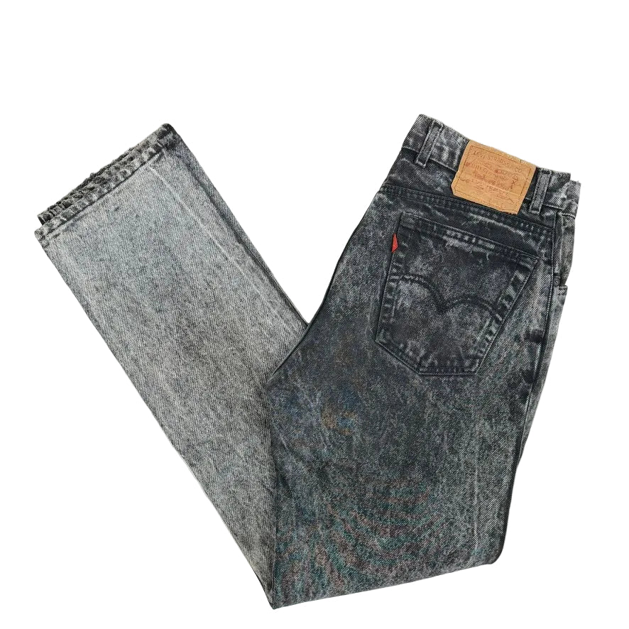 1980s Vintage Australian Acid Wash Levis
