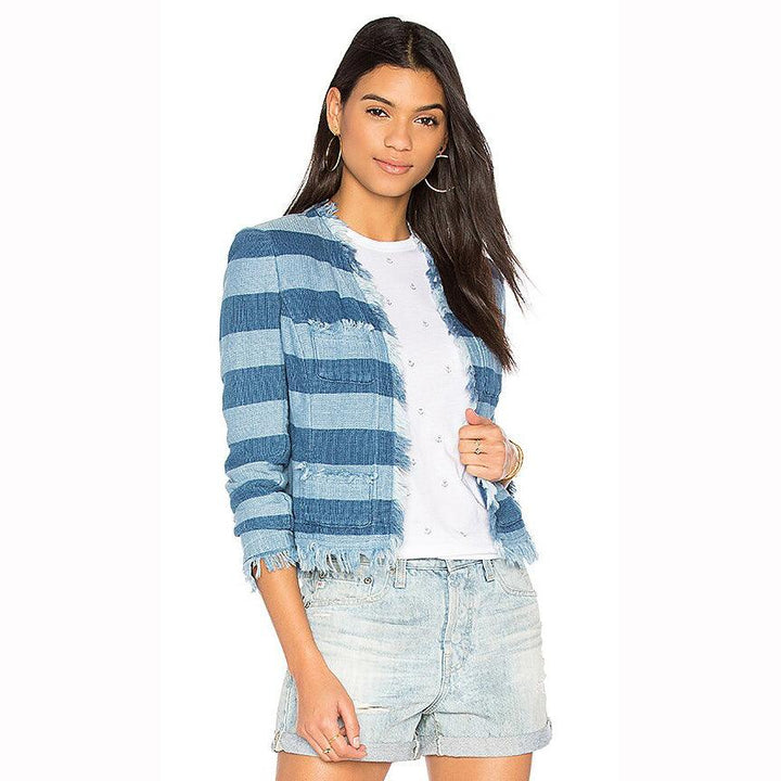 Adriano Goldsmied 'Capucine' Ladies Cotton Jacket  - Size M