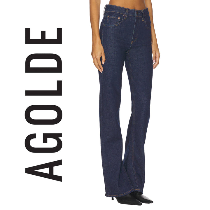 NWT- Agolde 'Kick Boot' Mid Rise Bootcut Jeans- Size 26