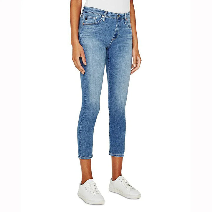 AG Adriano Goldschmied 'the Prima Crop' Mid Rise Cigarette Jeans- Size 28R