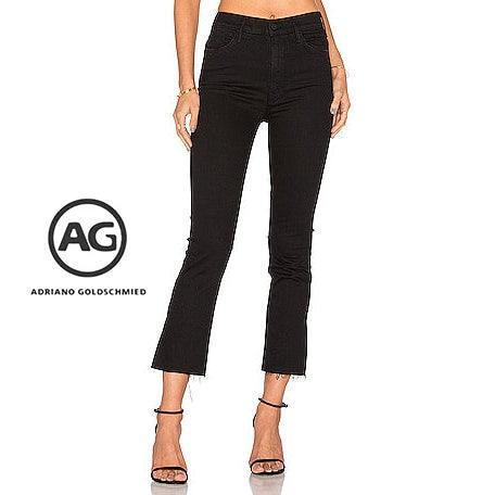 NWT- AG Adriano Goldschmied 'Isabelle' High Rise Straight Crop Jeans- Size 29