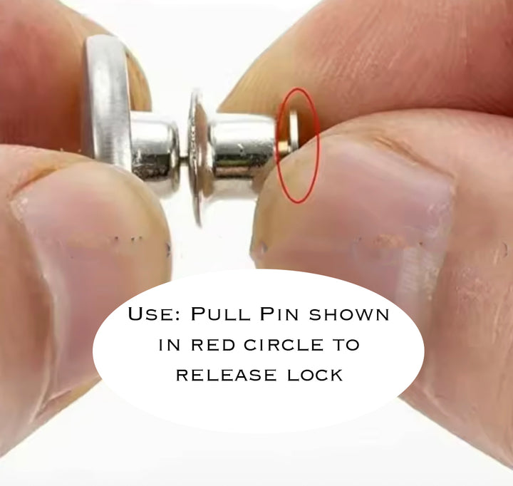 Adjustable Jean Button Silver Flower Repair Kit - Mending is better than ending!