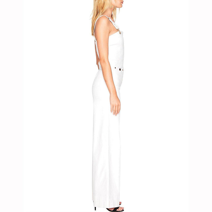 Alice McCall 'Quincy' Ivory Overalls -Size 8