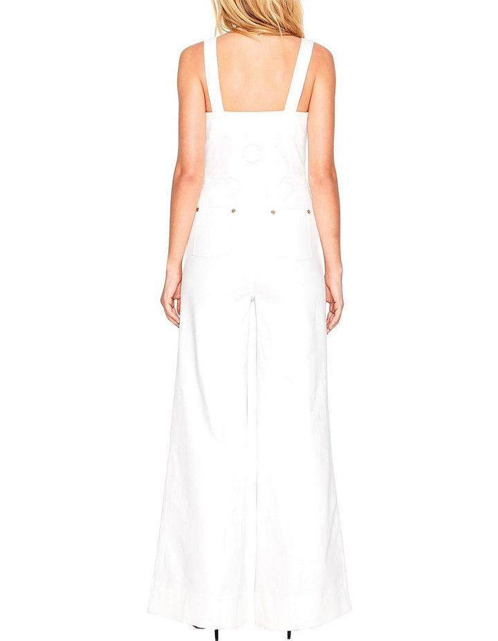 Alice McCall 'Quincy' Ivory Overalls -Size 8