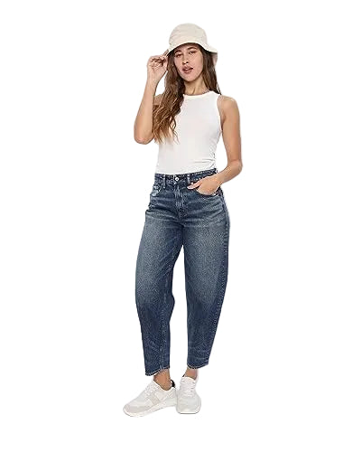 American Eagle 'Balloon' Barrel Leg Jeans- Size 16
