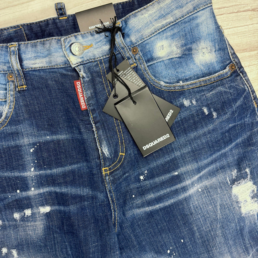 NWT - DSquared2 Ladies 'Eighties Jean' - Size 44 (12)