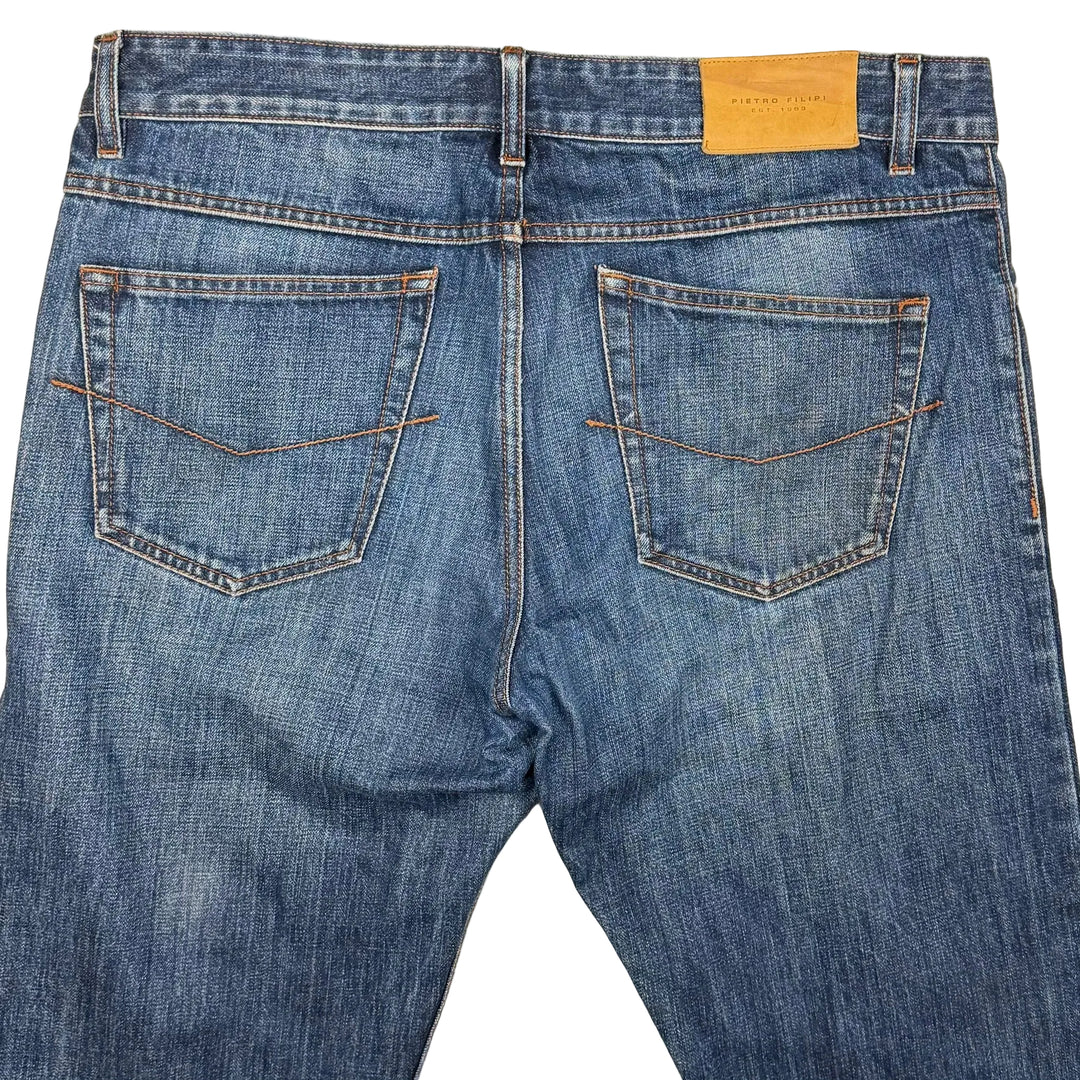 Pietro Filipi Denim Regular Straight Fit Jeans -Size 36