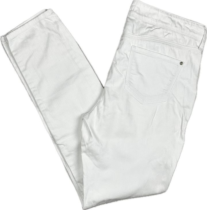 NYDJ Lift & Tuck  'Legging' White Jeans -Size 10 US or 14 AU