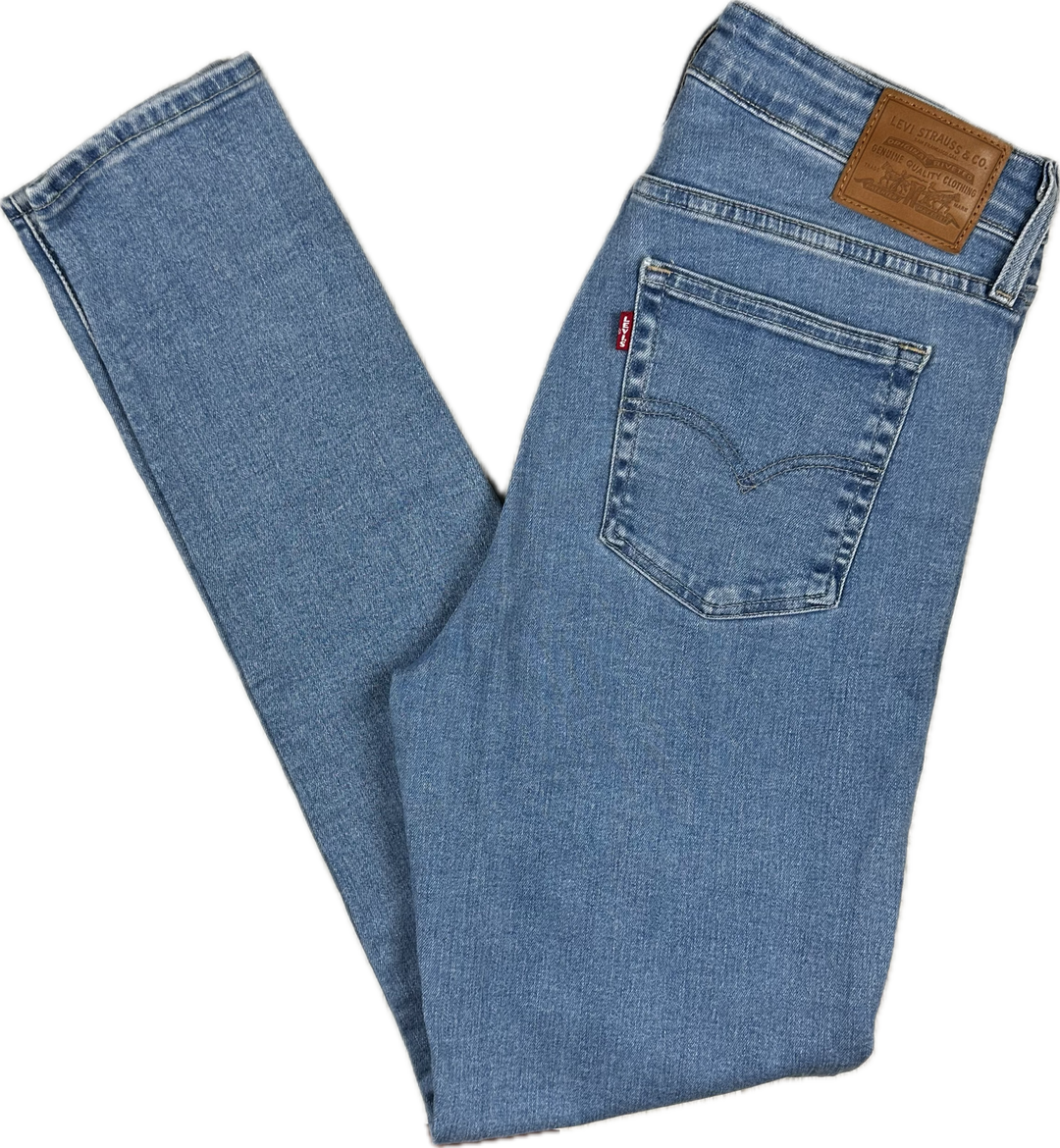 Levis 721 Ladies 'High Rise Skinny' Jeans - Size 30