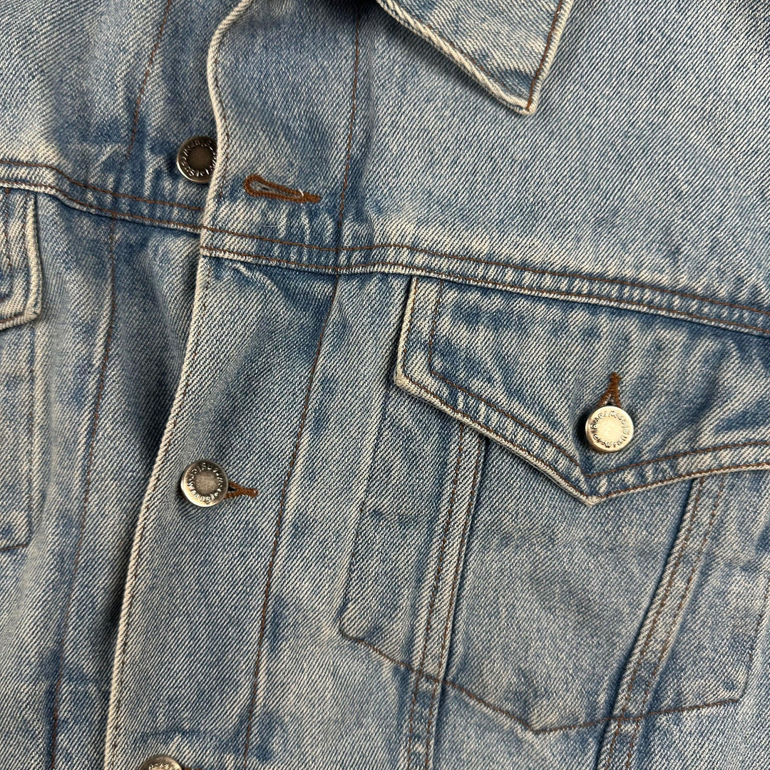 Wrangler Hero Y2K Relaxed Fit Denim Jean Jacket - Size M