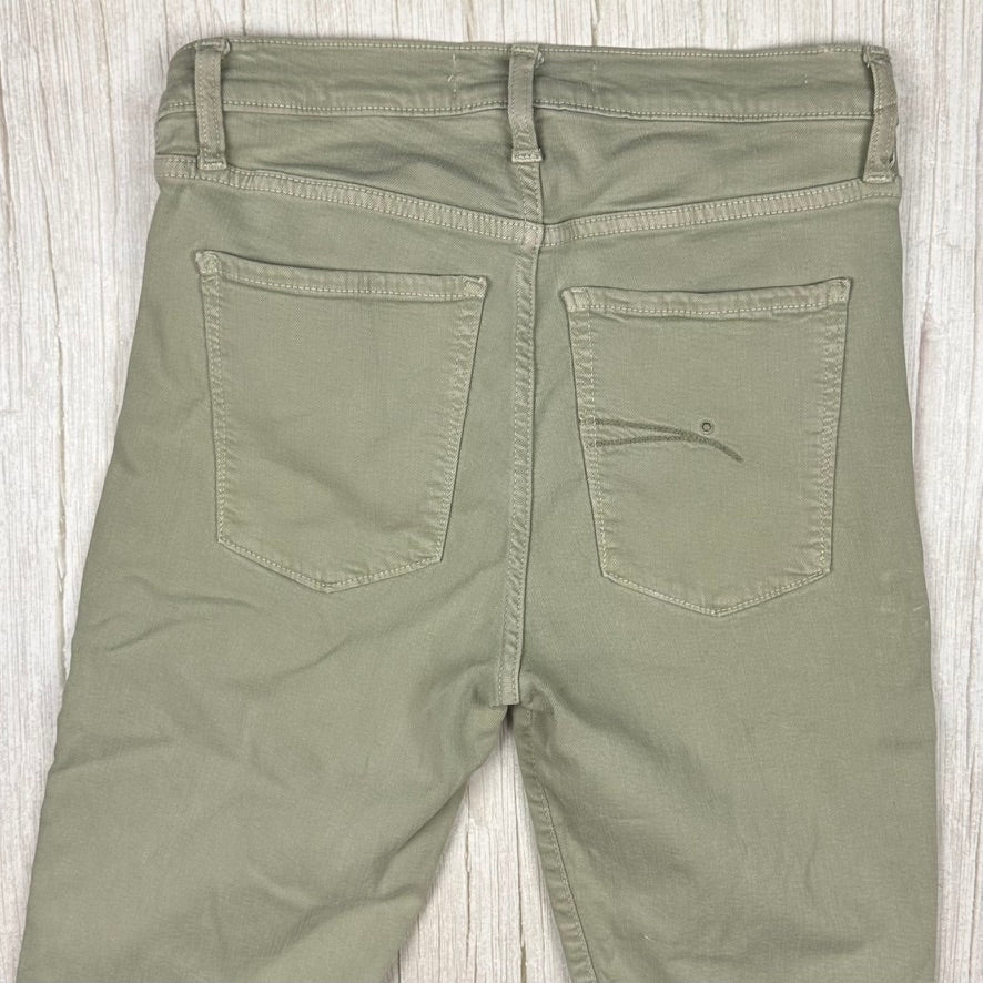 NOBODY Cult Skinny Ankle Light Sage Jeans- Size 31