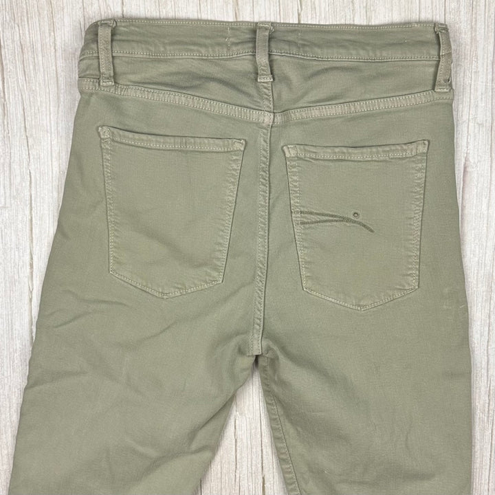 NOBODY Cult Skinny Ankle Light Sage Jeans- Size 31