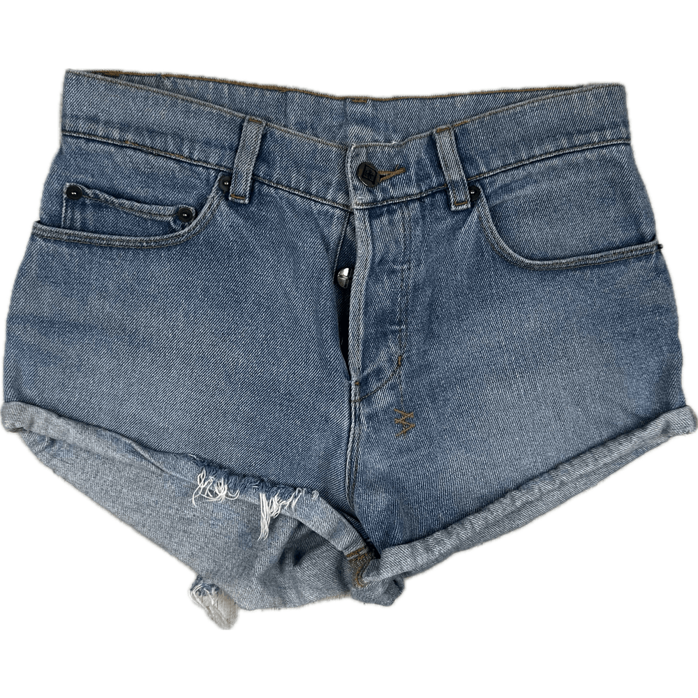Ksubi Distressed Denim Shorts - Size 26 - Jean Pool