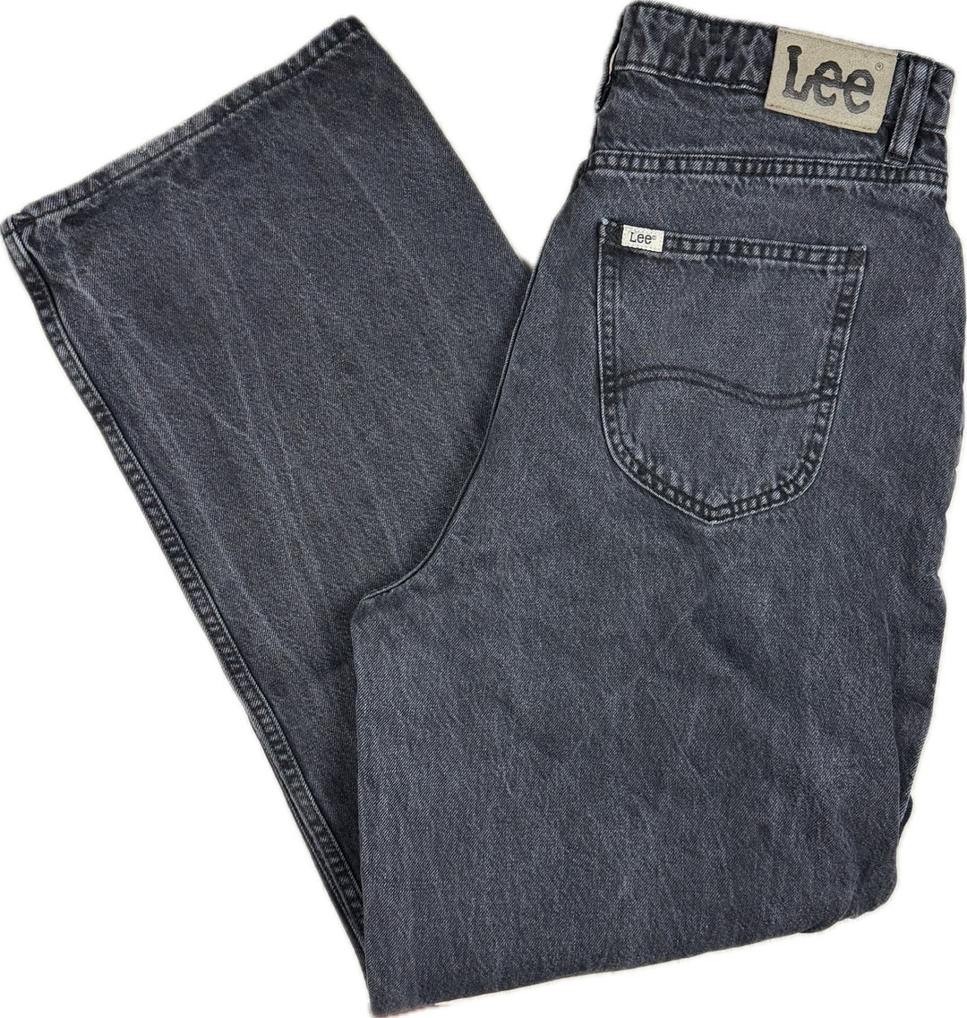 Lee Jeans 'High Baggy' Ladies Black Jeans- Size 12