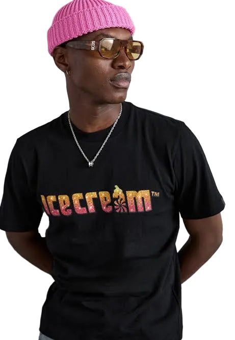 NWT - Ice Cream by Billionaire Boys Club 'Soft Serve Sparkle' Logo T Shirt- Size M