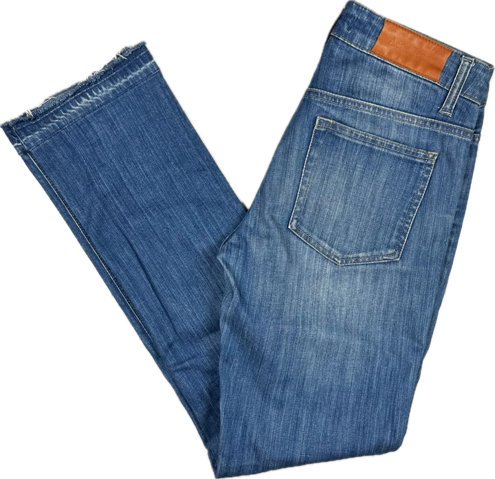 Acne Ladies Slim Straight Fit Ankle Jeans - Suit Size 27