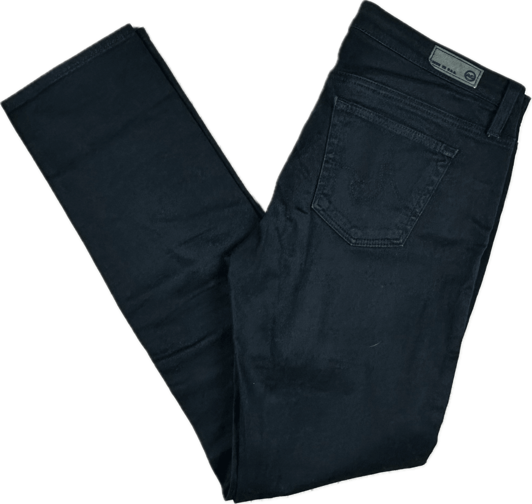 AG Adriano Goldschmied 'The Stilt' Slim Fit Navy Jeans- Size 28R