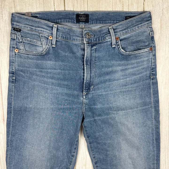 Citizens of Humanity 'Cara' Mid Rise Cigarette Ankle Jeans - Size 32