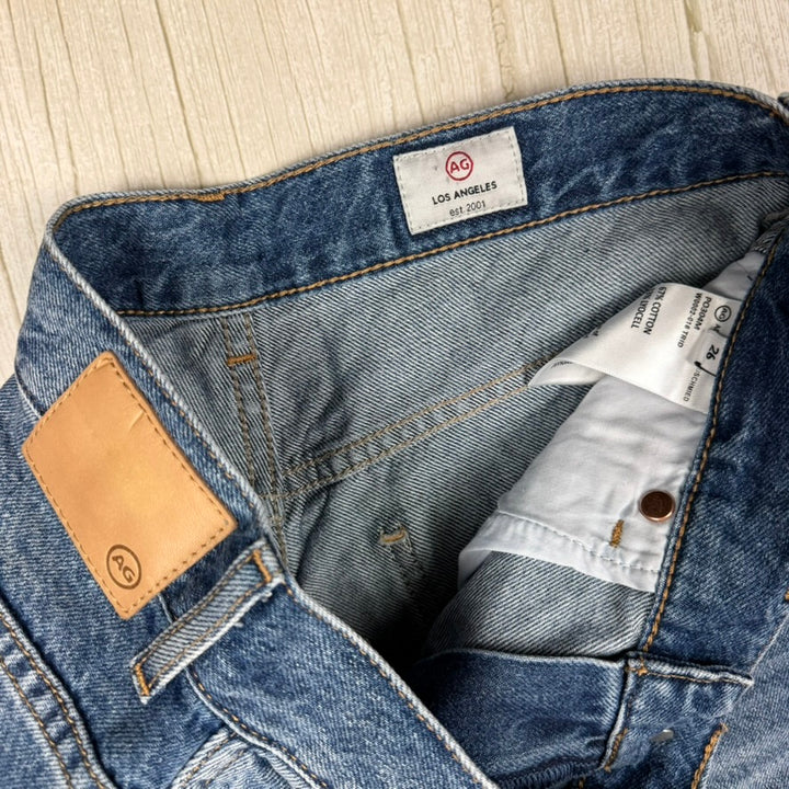 AG Adriano Goldschmied 'Tenerife' Low Rise Straight Jeans- Size 26