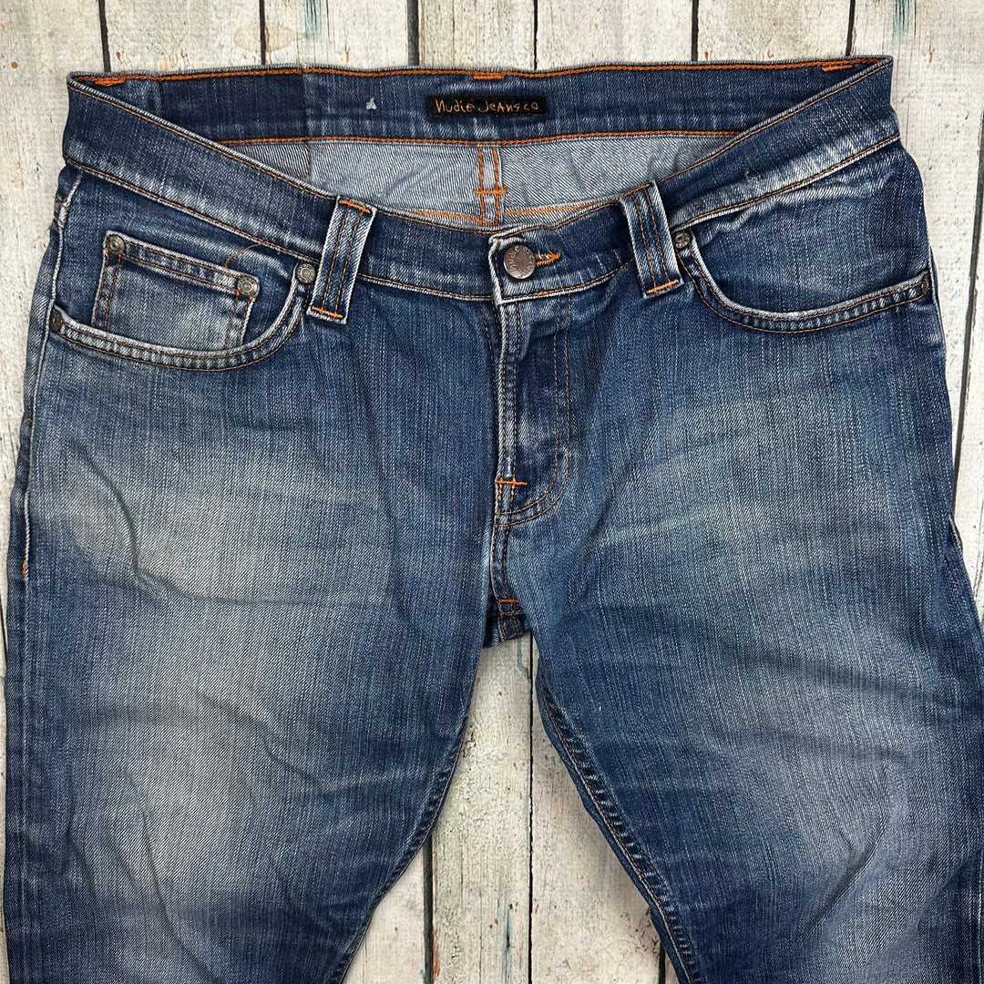 Nudie Jeans Co 'Tight Long John' Super Blue Jeans - Size 30/32 - Jean Pool