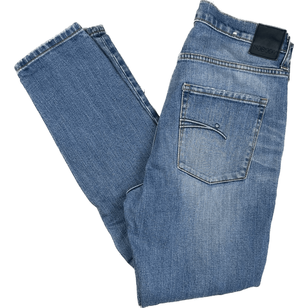 NOBODY High Rise Tapered Leg Jeans- Size 24 - Jean Pool