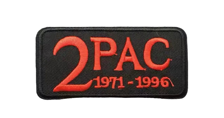 2 PAC- Embroidered Patch