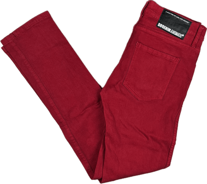 Dr Denim Slim Fit Snap Jeans in Bleed -Size 32/32