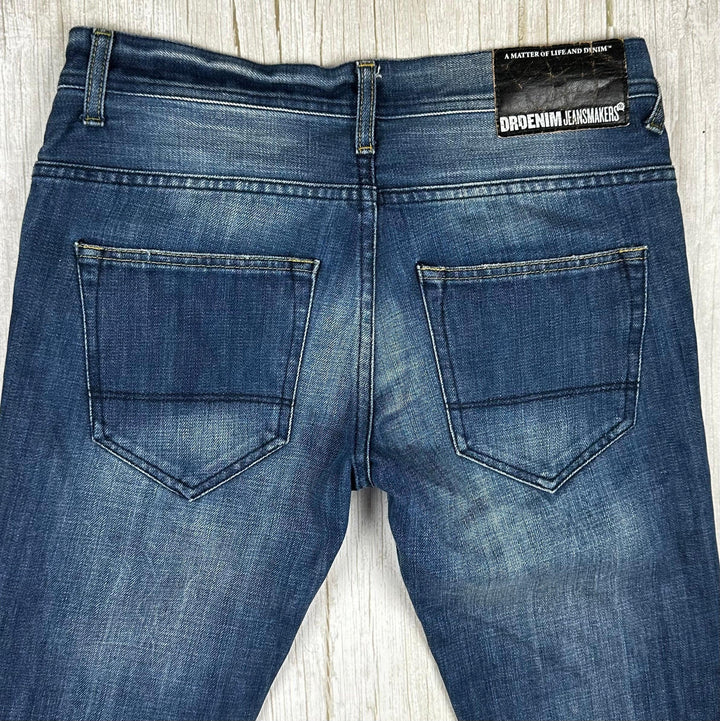 Dr Denim 'Terence' Stretch Button Fly Slim Fit Jeans - Size 32/34 - Jean Pool