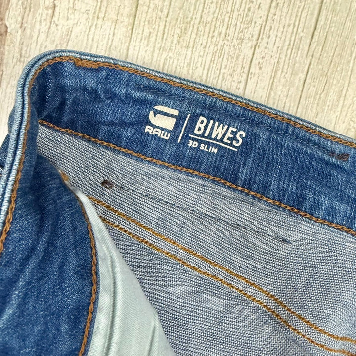 G Star RAW 'Biwes' 3D Slim Jeans - Size 36/34