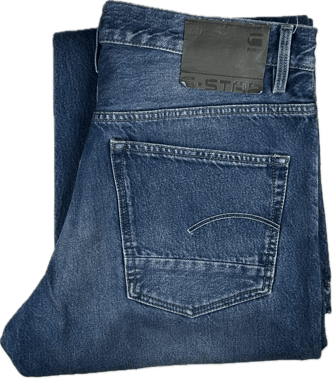 G Star 3301 'Triple A' Bootcut Mens Jeans -Size 34