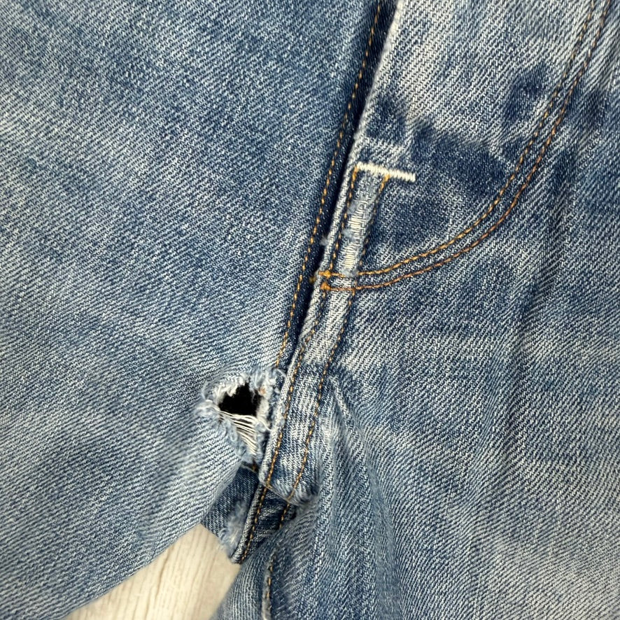 G Star RAW Mens 'Structor Straight' Trashed Jeans -Size 32