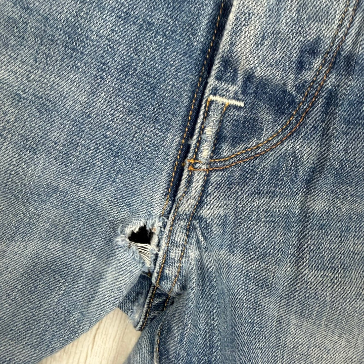 G Star RAW Mens 'Structor Straight' Trashed Jeans -Size 32