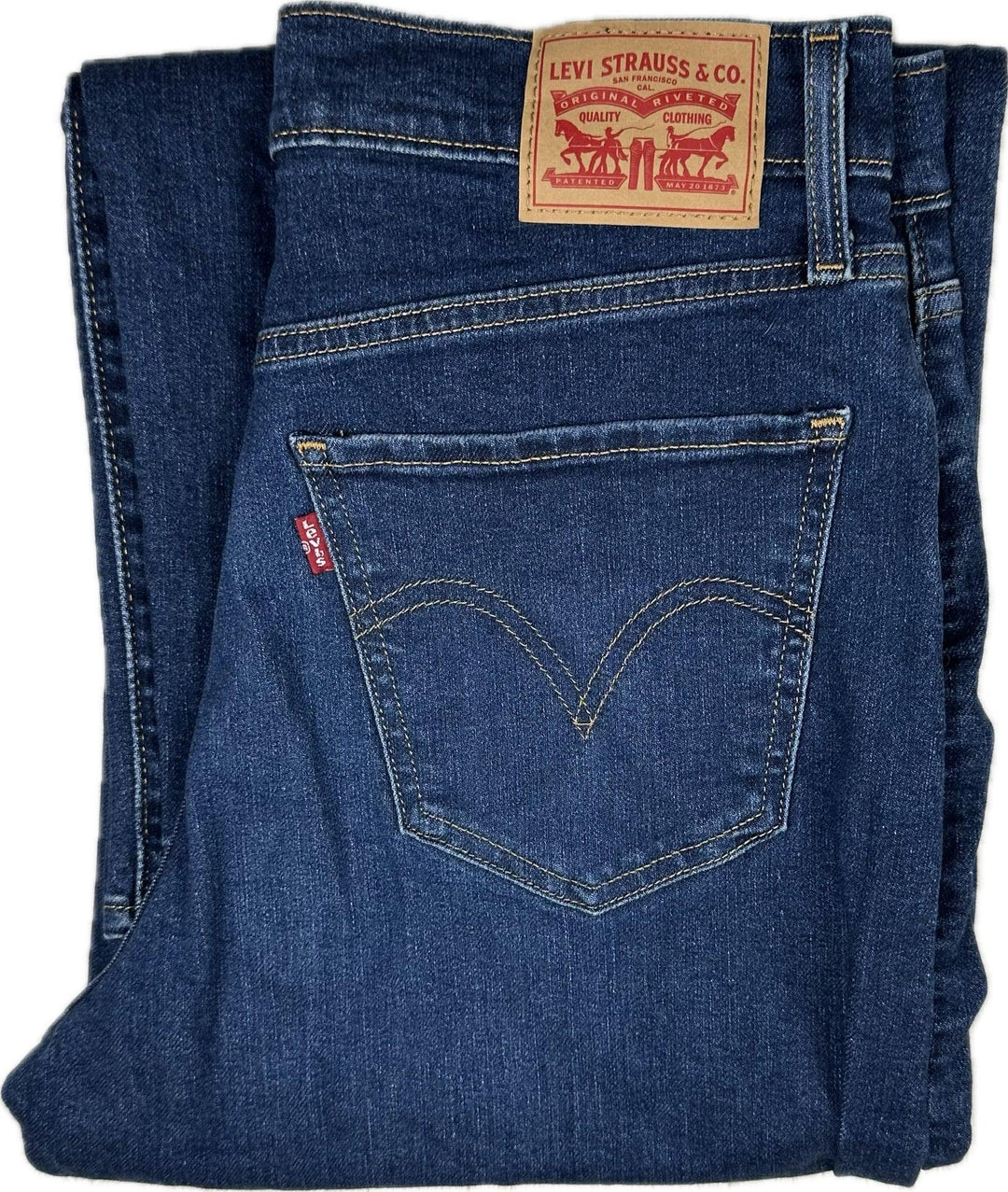Levis  'High Rise Wide Leg' Jeans -Size 29