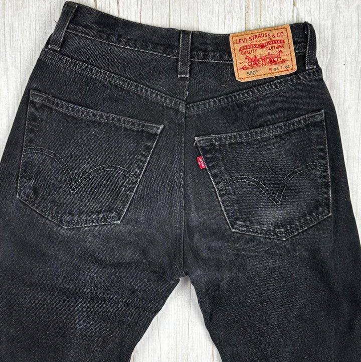 Levis Reworked Vintage 550 Jeans -Suit Size 8 - Jean Pool