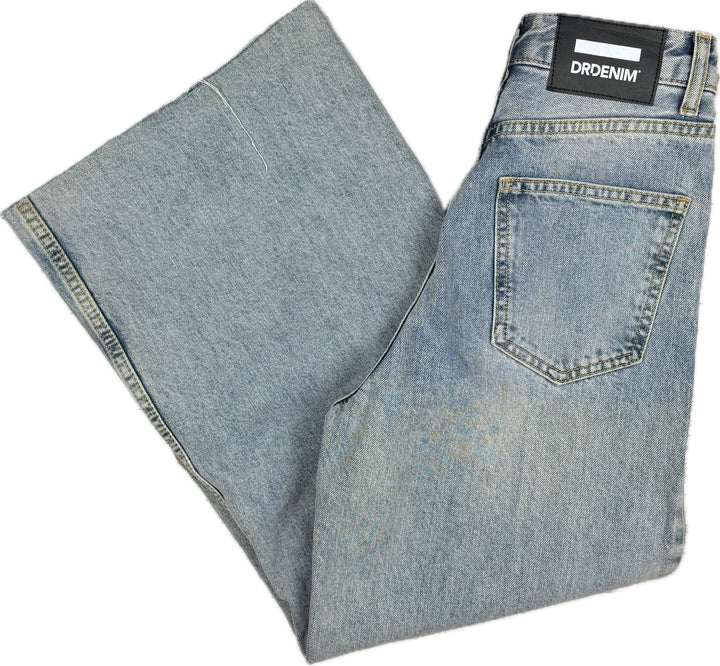Dr Denim 'Aiko'  High Rise Wide Leg Crop Jeans - Size 24