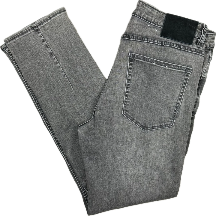 NEUW Mens 'Ray Tapered' Aged Black Denim Jeans - Size 32/30