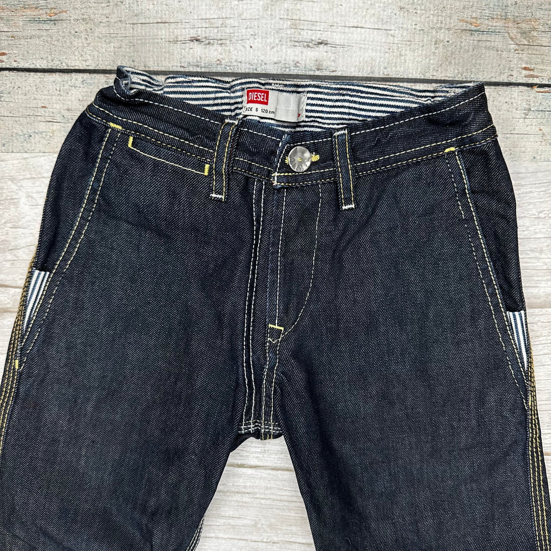 NEW- Diesel Boys 'Pirwyk' Jeans- Size 6Y